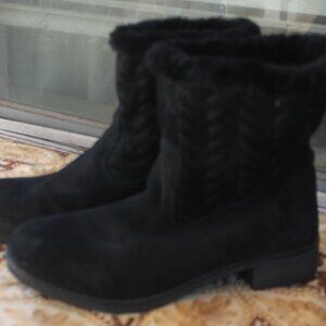 ABEO Bristol Genuine Sheepskin Lining Leather Upper Women's Boots Size 9.5